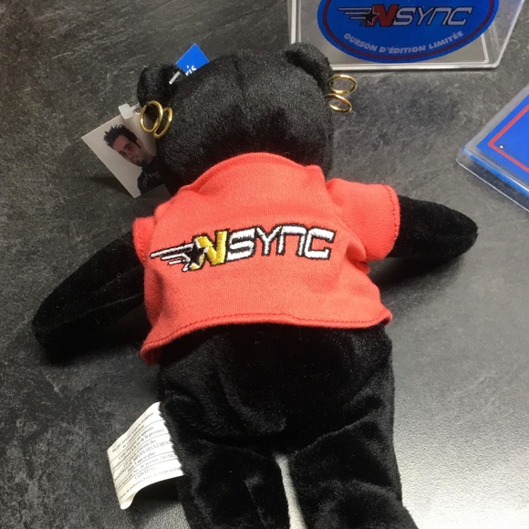 *NSYNC Chris “Limited Edition Rare Bear” and Display Case - Picture 3 of 4